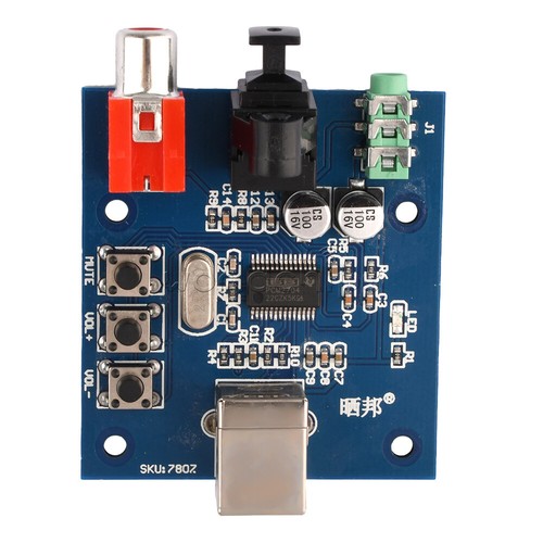 Pcm2704 decoder dac - decoder, usb
