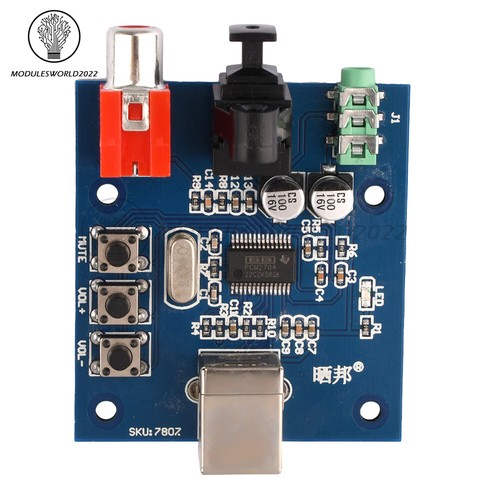 Pcm2704 usb dac pdif - usb, s/pdif